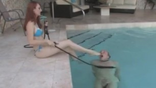 Kendra James Torturing a Slave