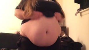 BigBellyLover919 BBW Fat Belly Play