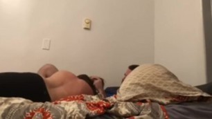 Slut Fucking Roommates Cheating Boyfriend for Cash
