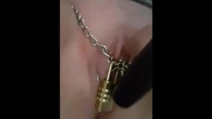 Tio Brass Lock and Anal Toy Destruction