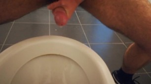 Cumming in a Public Toilet