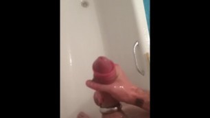 Young Guy Heavy Cock Ring Play