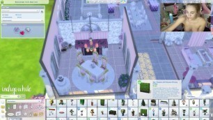 BUILDING a MAID CAFE IN THE SIMS (PART 3) - INDIGO WHITE