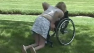 Paraplegic in Park
