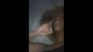 LISTEN TO a THOT LYING TO HER BOYFRIEND WHILE GETTING RAMMED BY BRICK DICK