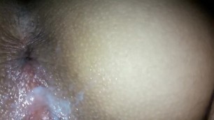 Up Close Shot if Tight Creamy Wet Cheating Pussy