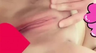 Ugly Teen Shows off her Freshly Shaved Pussy