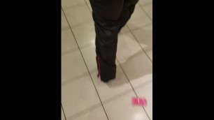 My Girlfriend Walking in Windpants Voyeur