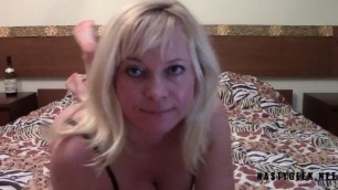 Katya Horny MILF Play with Pussy in Front Webcam