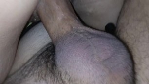 Big Booty Pale White Girl Cumming on Fat Cock