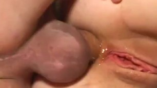 Amateur Girlfriend Anal Action with Facial Cumshot