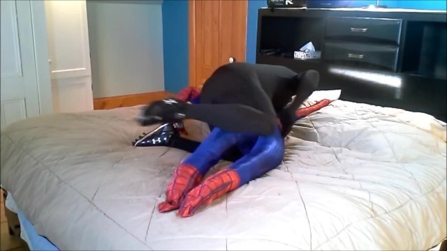 Black Spandex Verses Spiderman