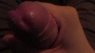 Fondling my Hairy Uncut Cock