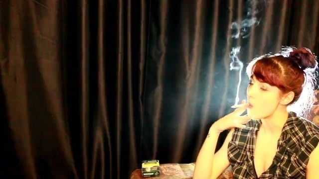 Cute Teen Smoking all Whites