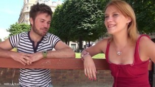 1st time casting couch of a pretty young small titted parisian girl getting - PornGO.com
